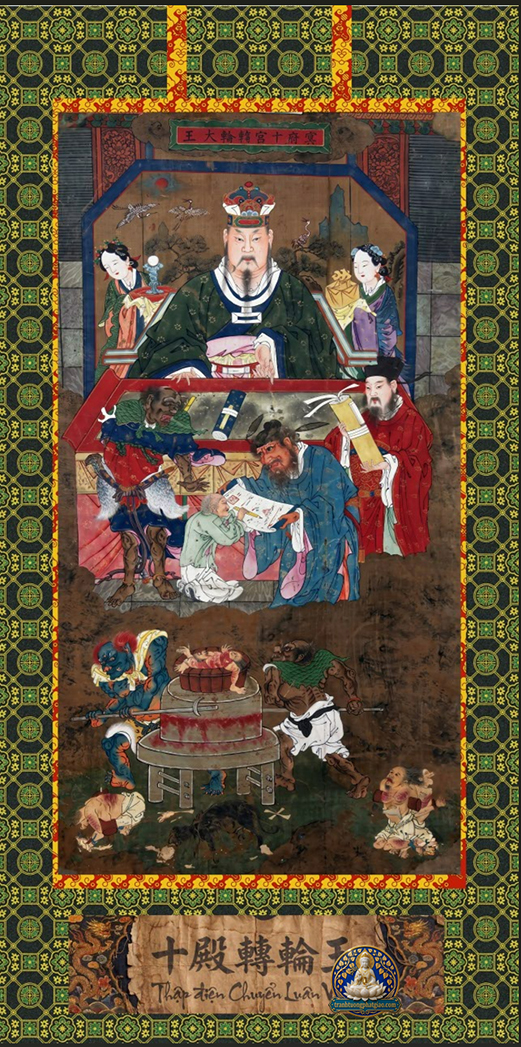 Tranh bộ Thập Điện Diêm Vương